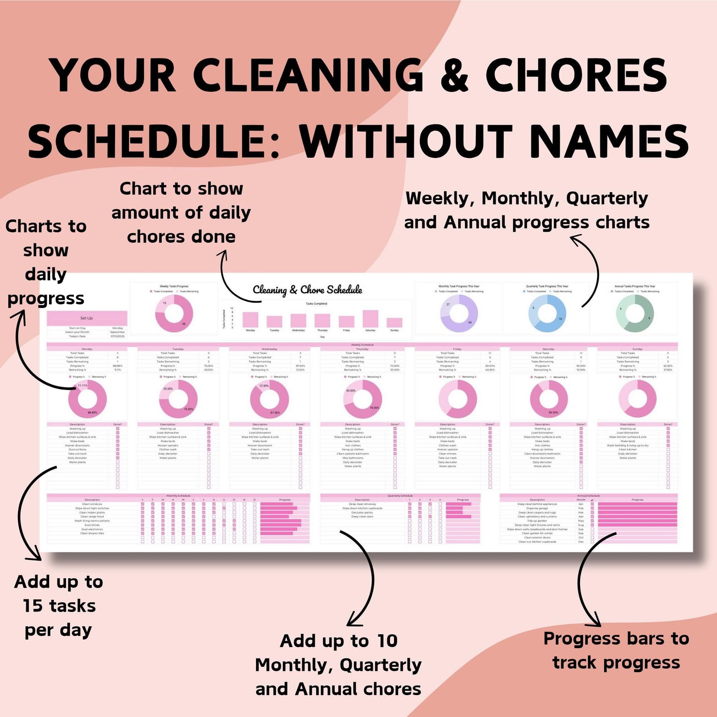 Couple's Spreadsheet Bundle - Google Sheets