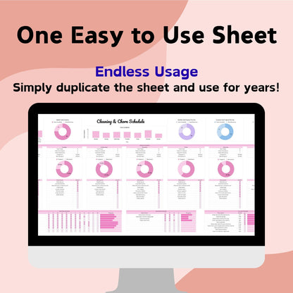 Cleaning & Chores Schedule - Google Sheets