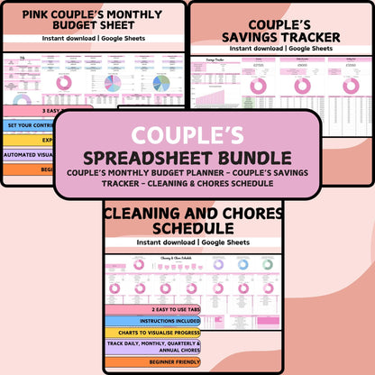 Couple's Spreadsheet Bundle - Google Sheets