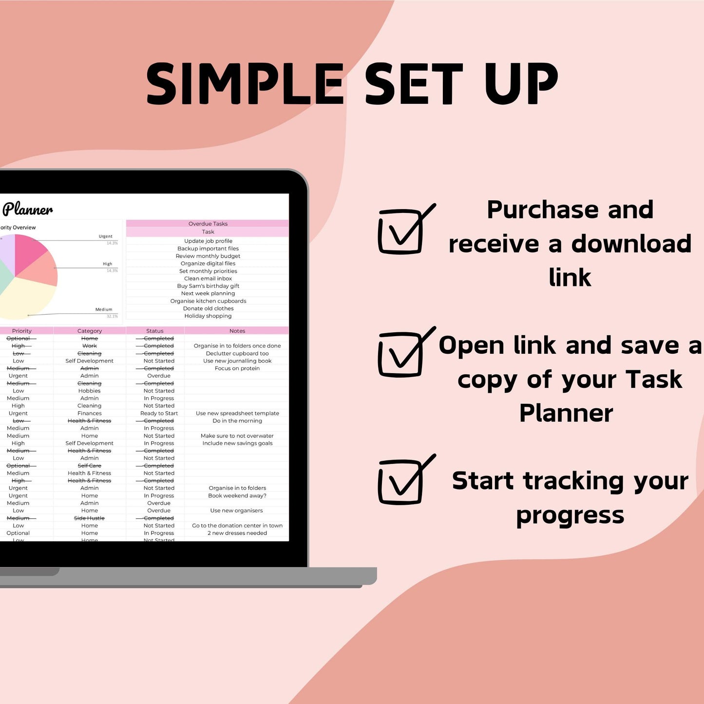 Task Planner - Google Sheets