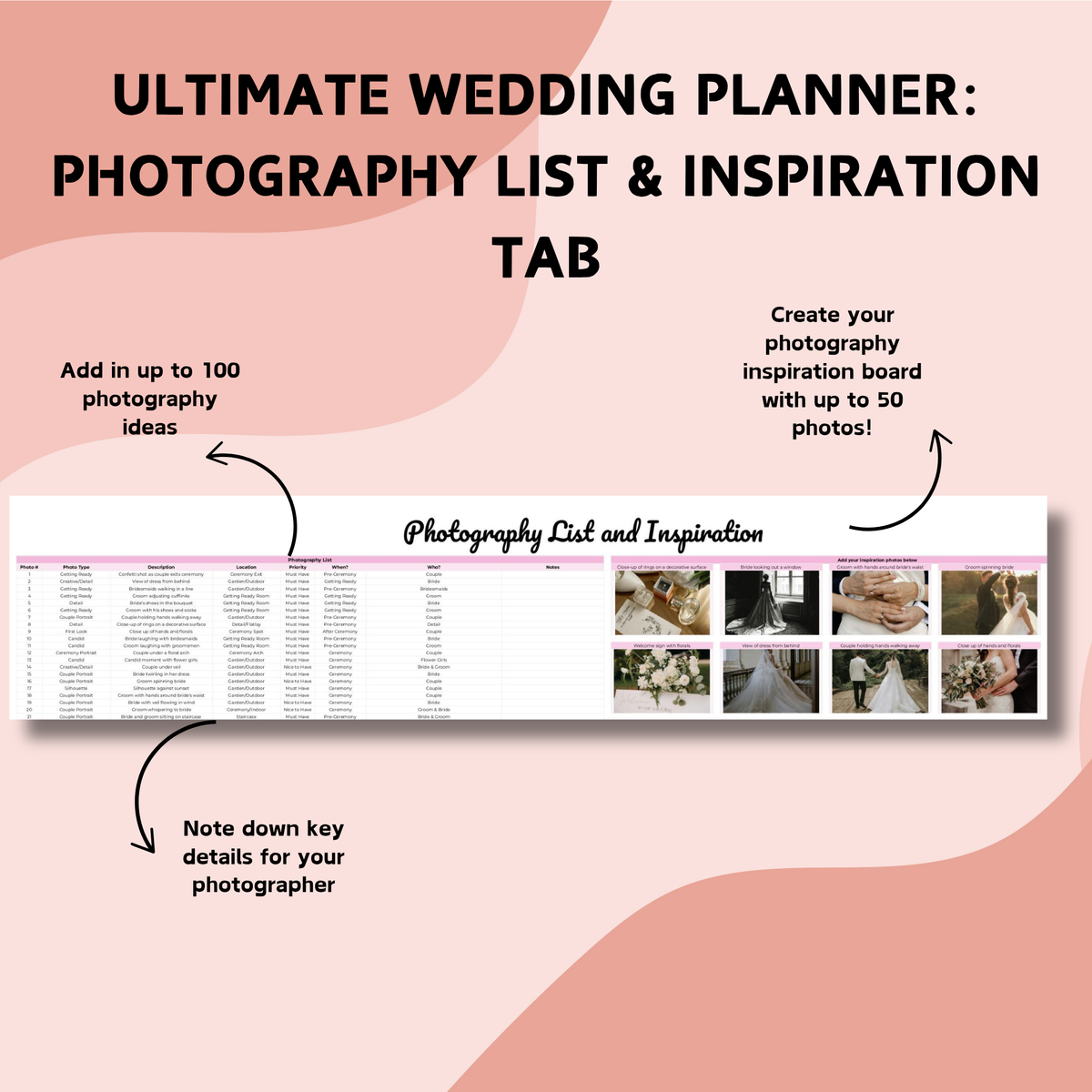 Ultimate Wedding Planner & Honeymoon Planner Bundle