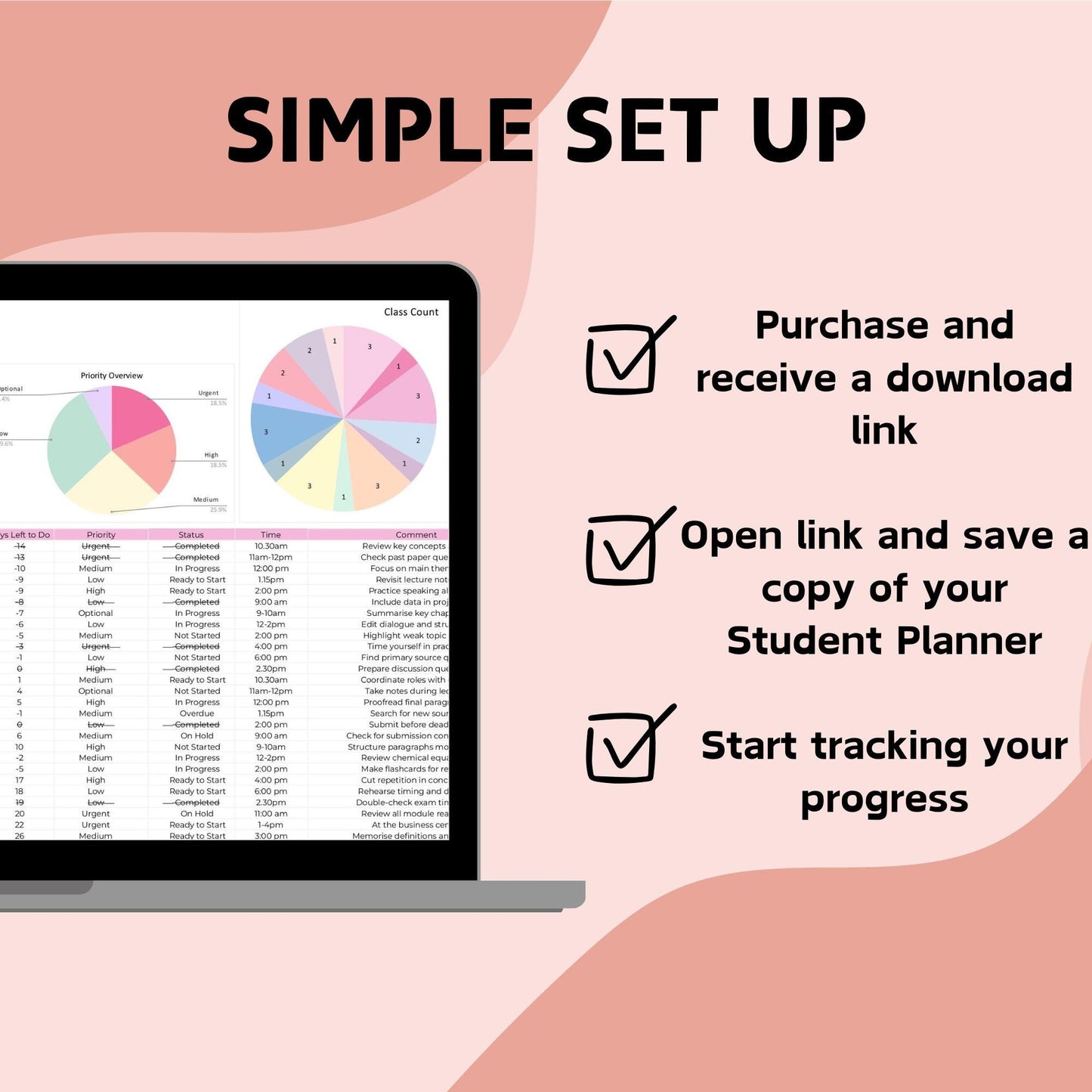 Student Assignment Tracker - Google Sheets