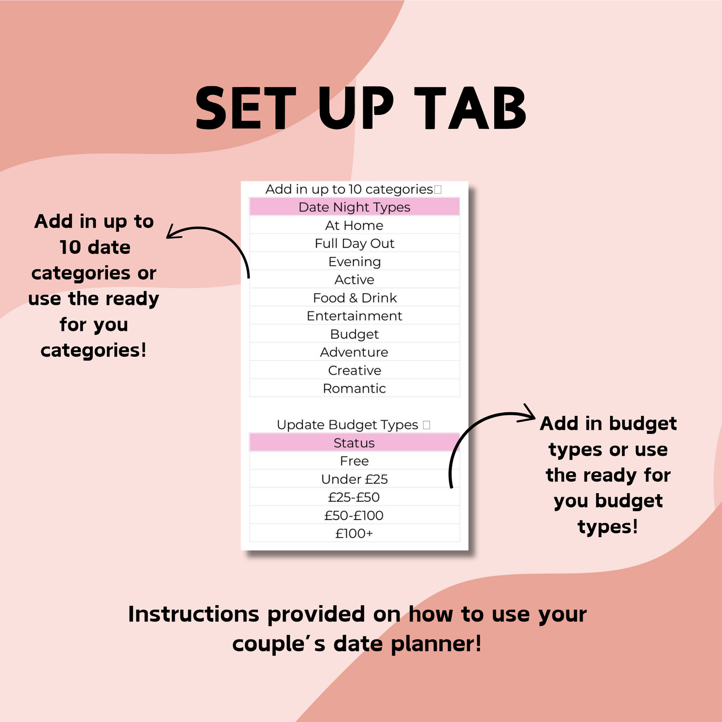 Couple's Date Planner