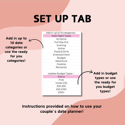 Couple's Date Planner