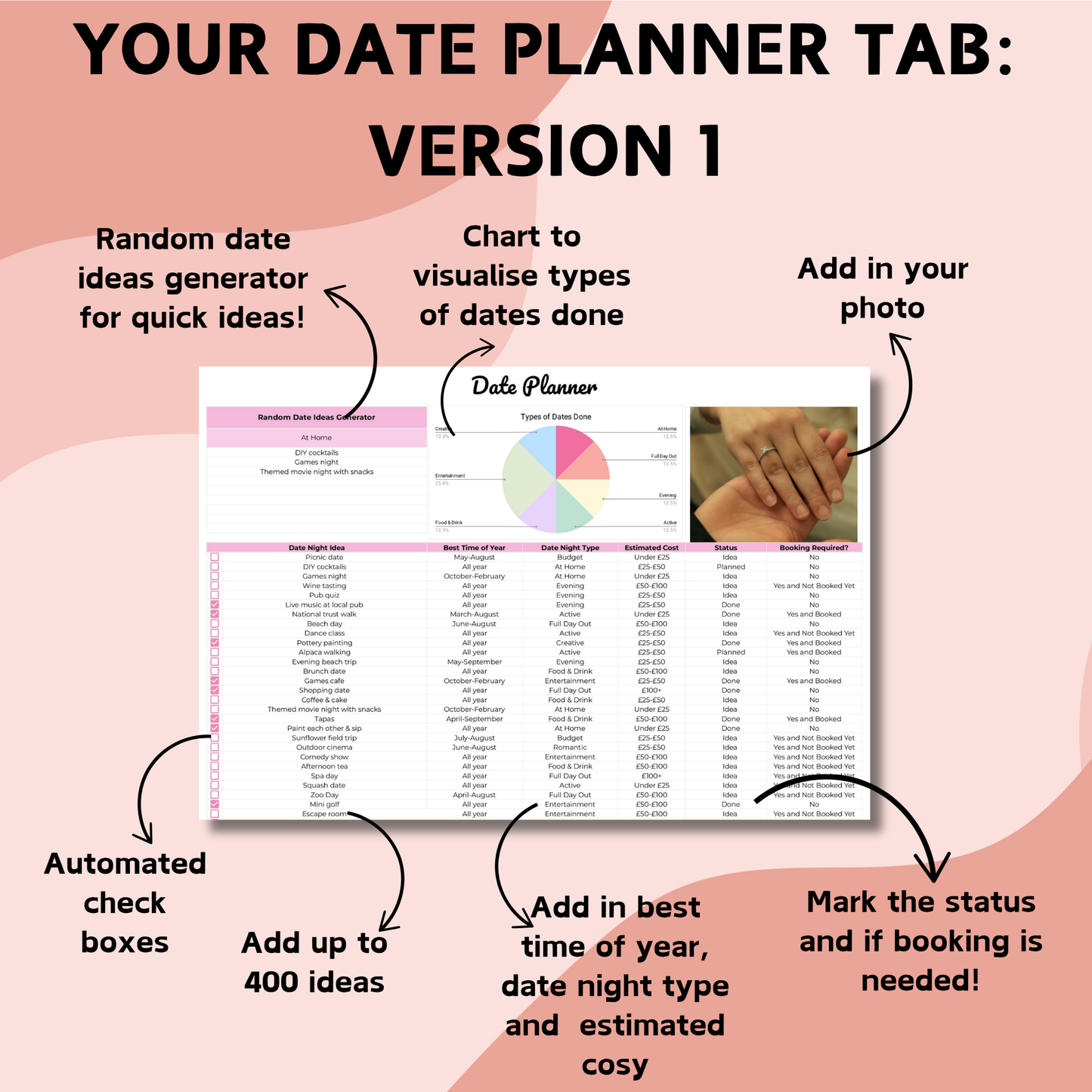 Couple's Date Planner
