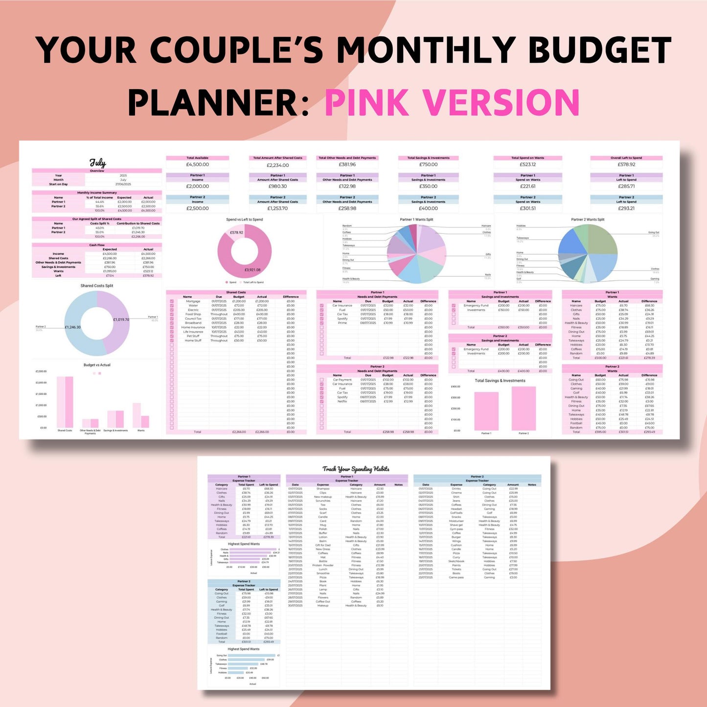 The Viral Spreadsheet Bundle - Google Sheets