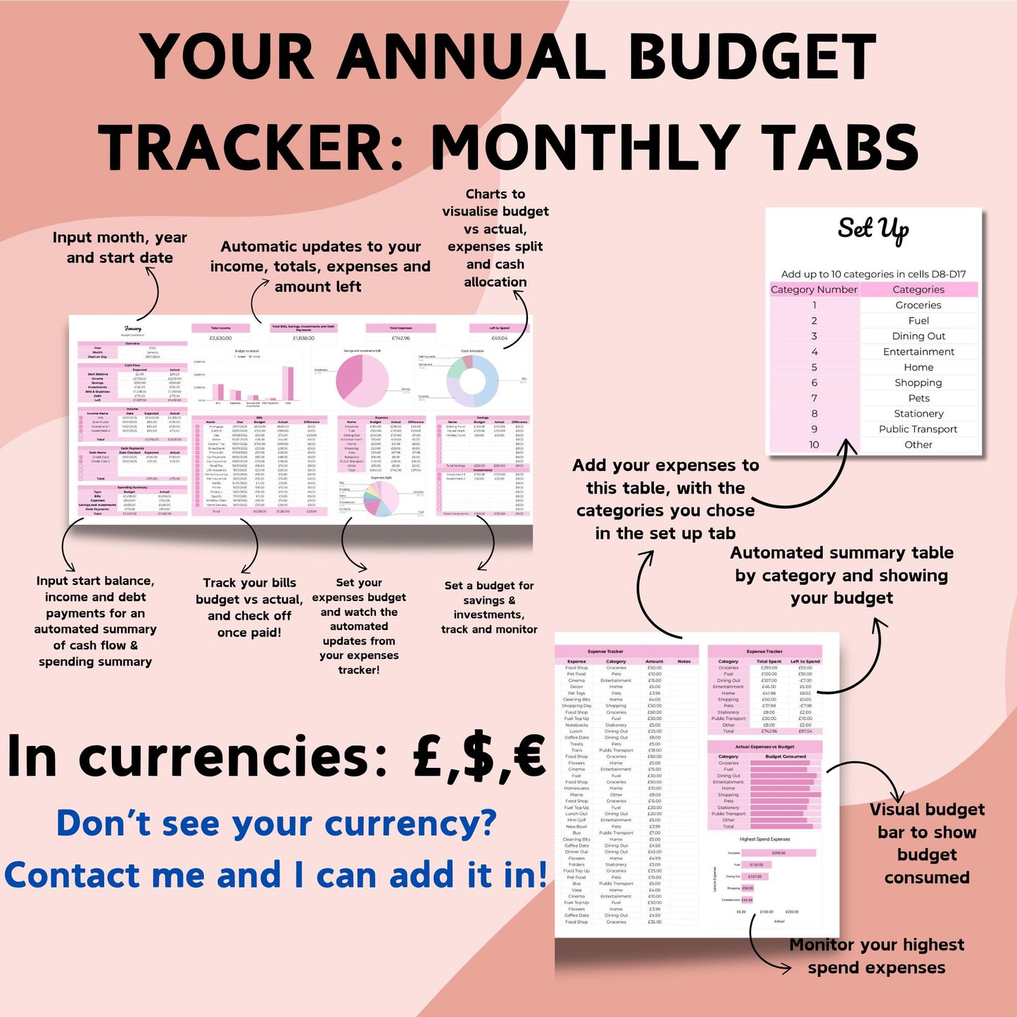 The Viral Spreadsheet Bundle - Google Sheets