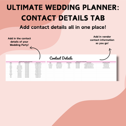 Ultimate Wedding Planner & Honeymoon Planner Bundle