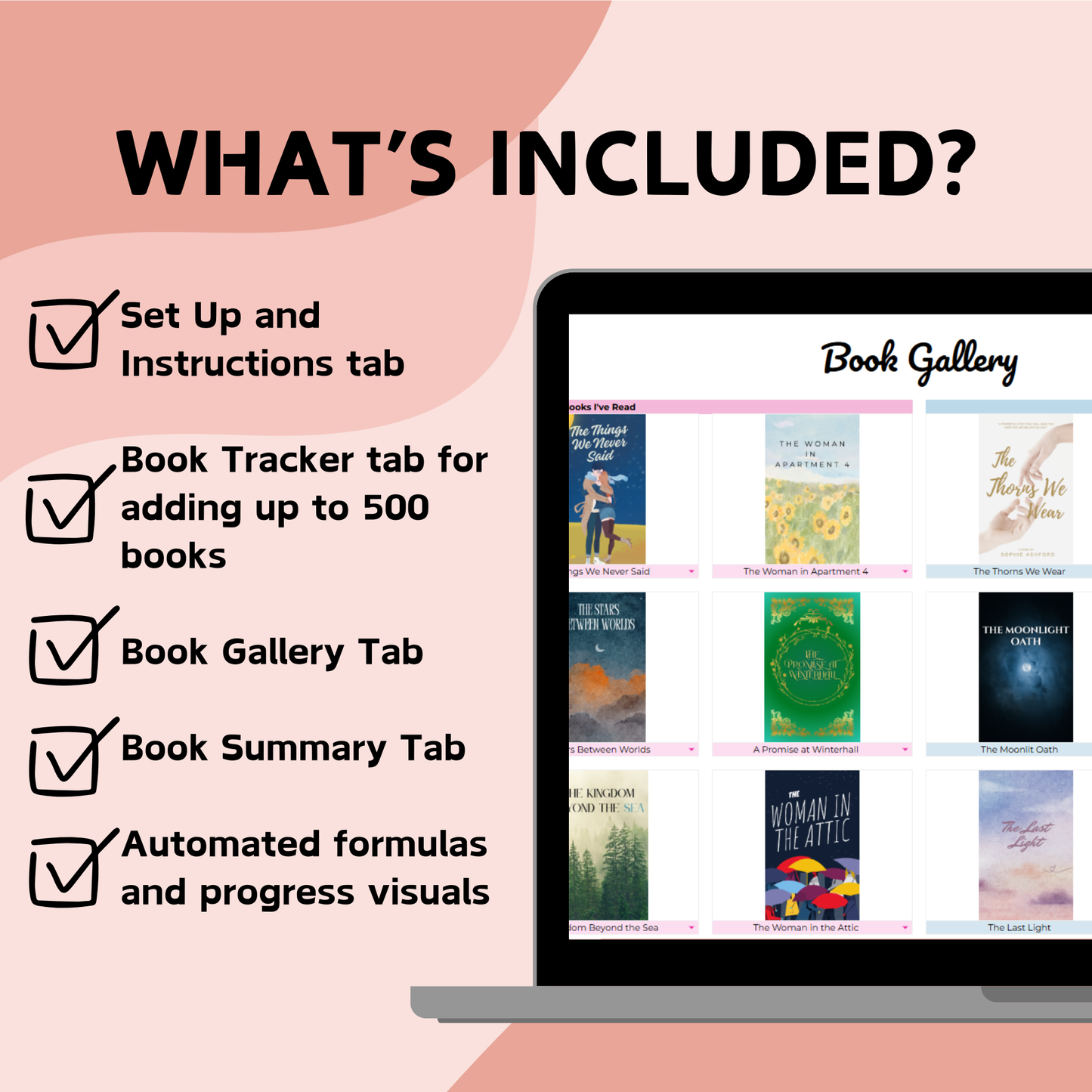 Book Tracker Spreadsheet - Google Sheets