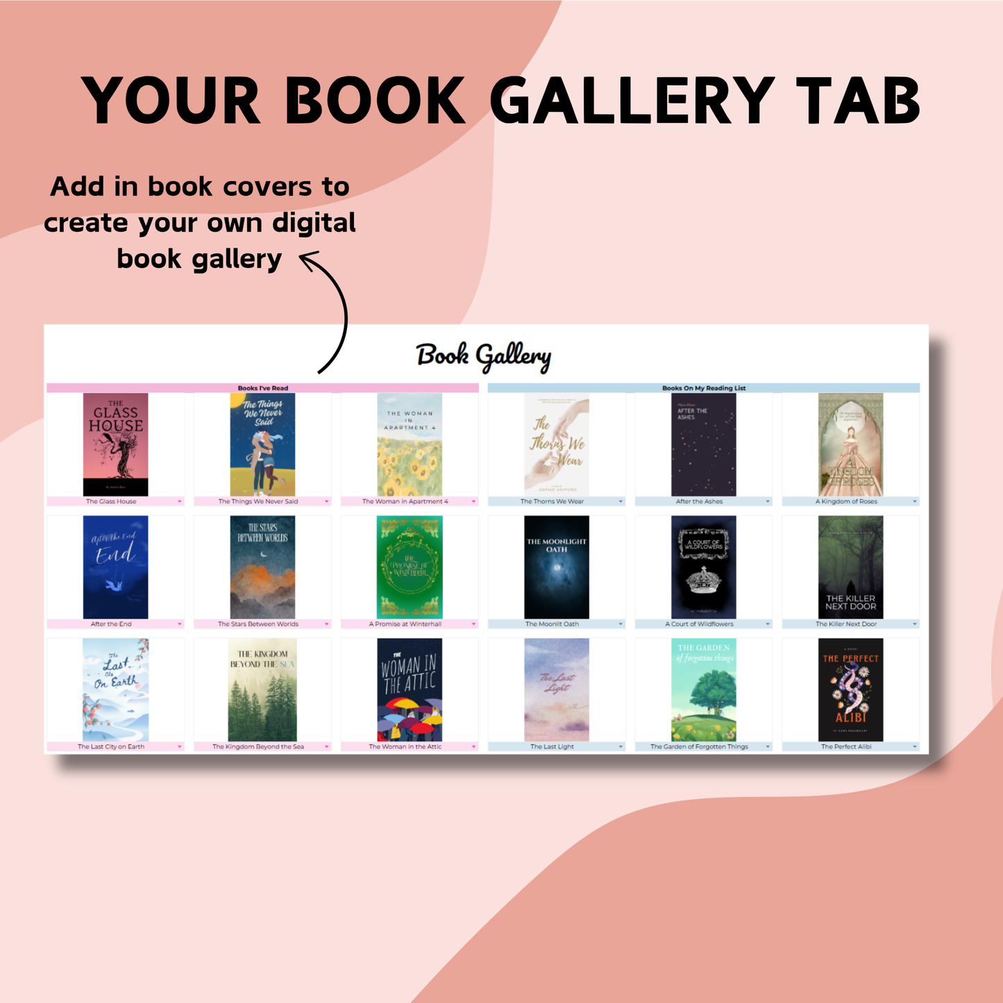 Book Tracker Spreadsheet - Google Sheets