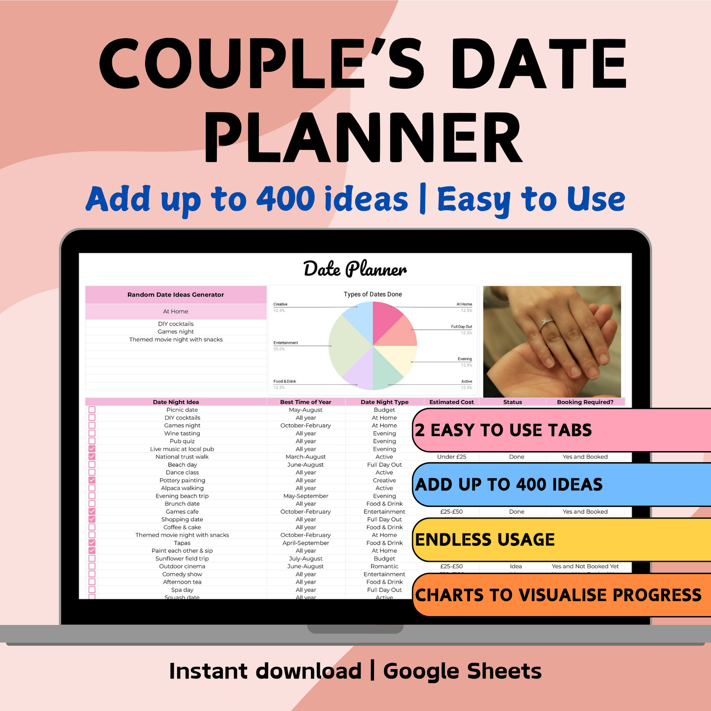 Couple's Date Planner