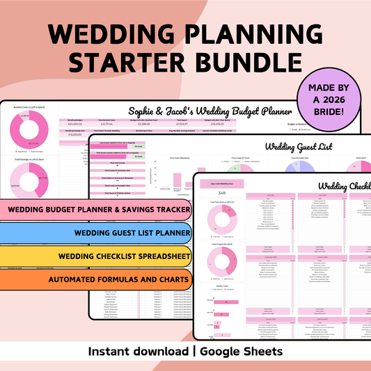 Wedding Planning Starter Bundle