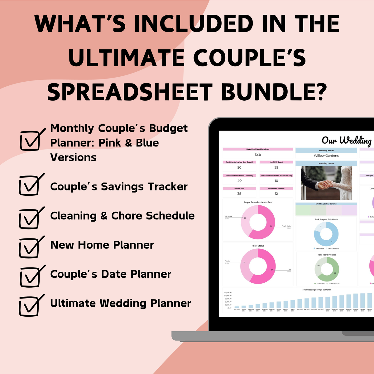 Ultimate Couple's Spreadsheet Bundle - Google Sheets