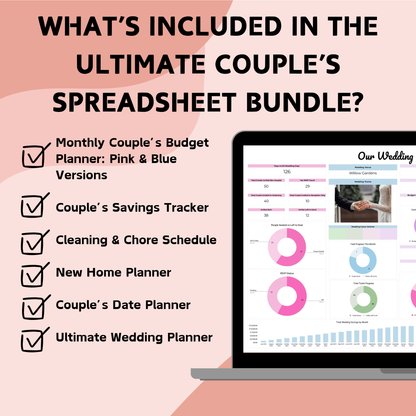 Ultimate Couple's Spreadsheet Bundle - Google Sheets