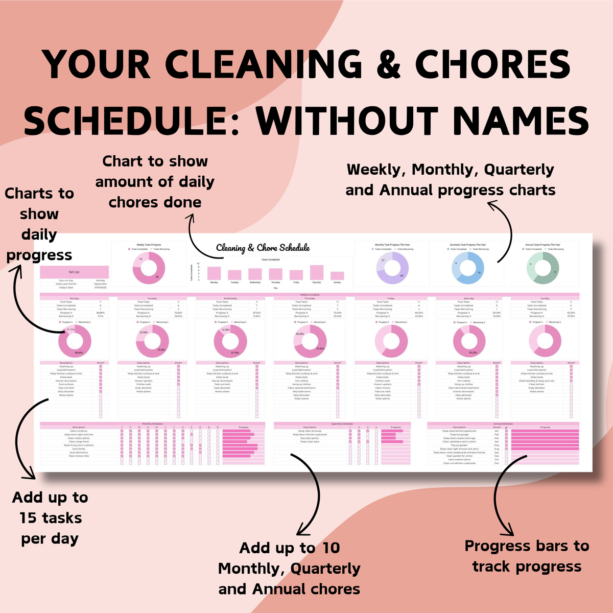 Ultimate Couple's Spreadsheet Bundle - Google Sheets