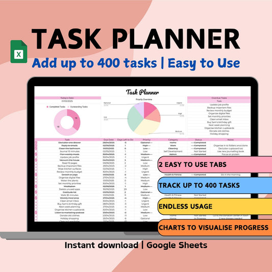 Task Planner - Google Sheets