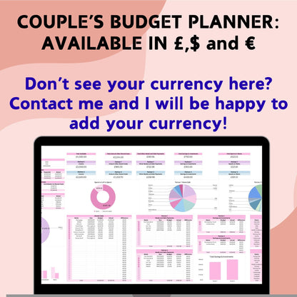 Couple's Spreadsheet Bundle - Google Sheets
