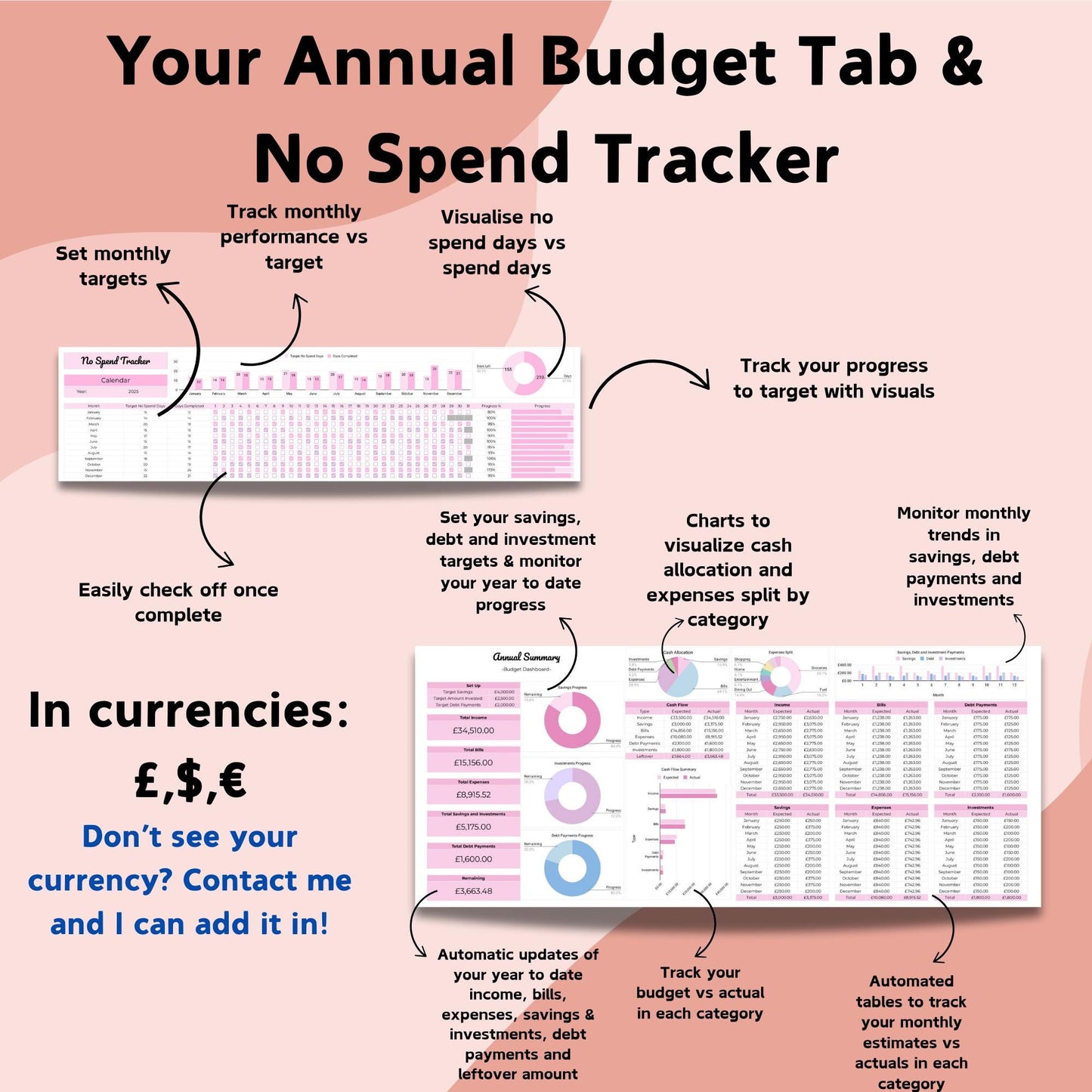 The Viral Spreadsheet Bundle - Google Sheets