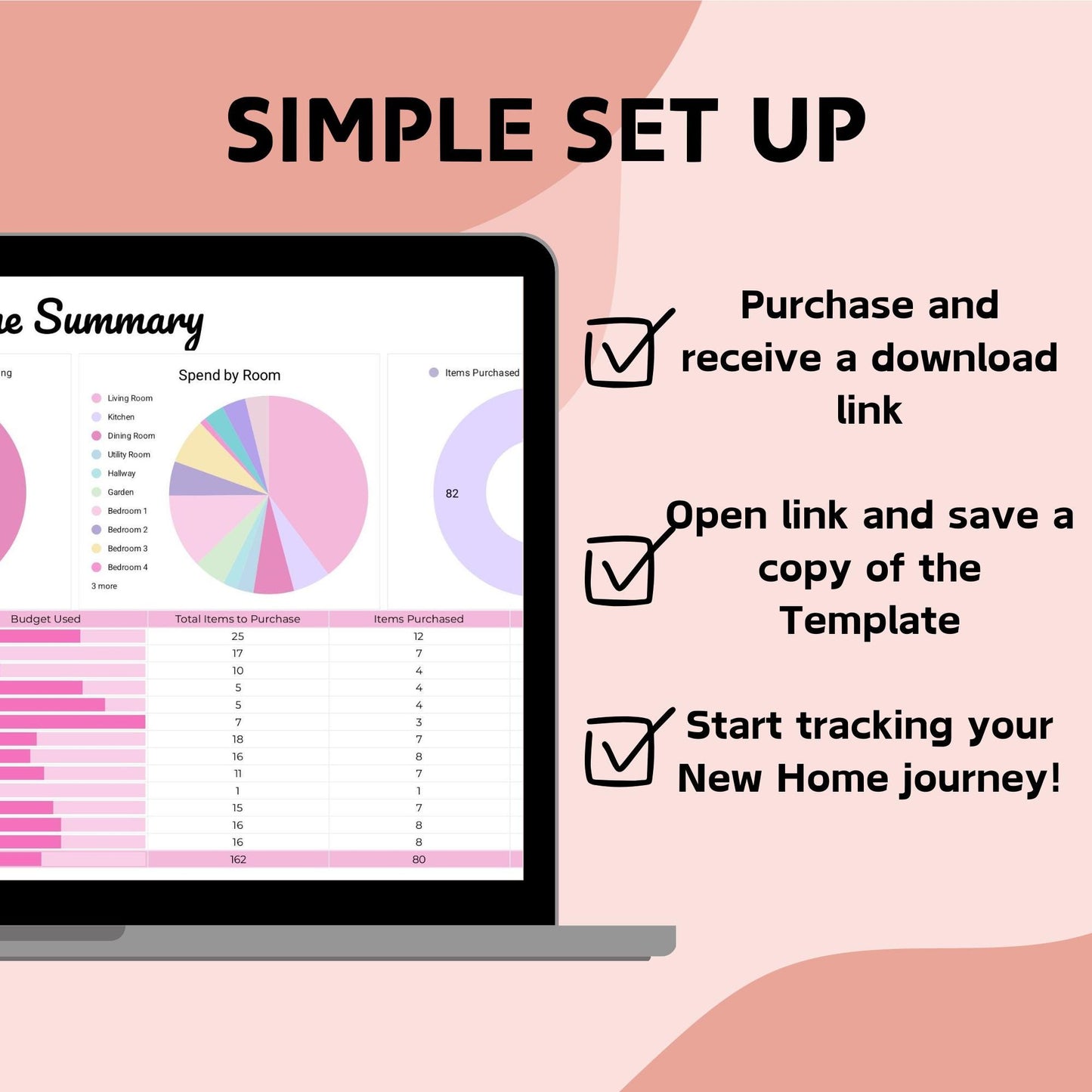 New Home Planner Spreadsheet - Google Sheets